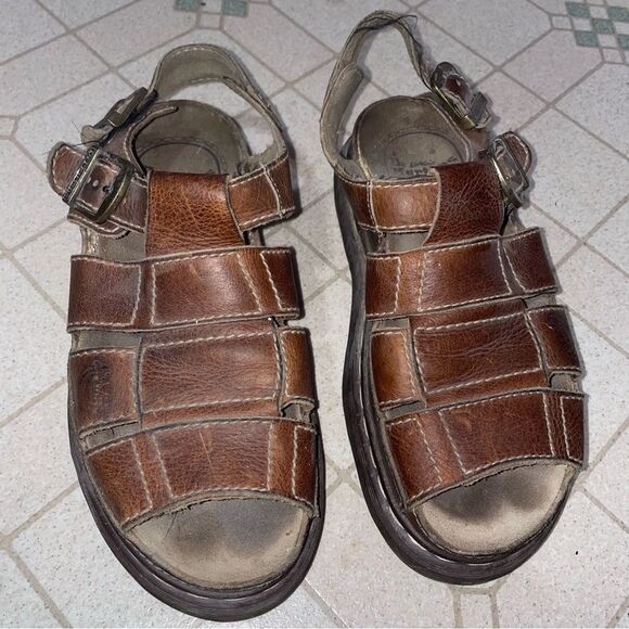 Dr. Martens 8577 Vintage England Fisherman Sandals Brown Leather Men US 9 main image 6